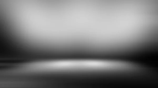 Perspektíva Padló Hátteret Fekete Stúdió Szoba Szürke Színátmenet Reflektorfénybe Backdrop — Stock Fotó