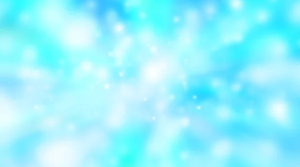 Абстрактный Синий Фон Боке Огней — стоковое фото