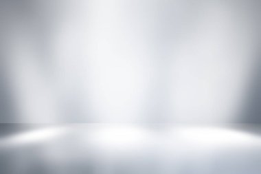 Boş oda studio gradyan arka planı için kullanılan gri ve ürün görüntüleme