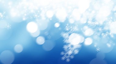 Kar taneleri ve karlı Noel arkaplanı