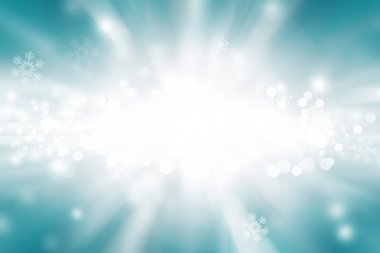 Beyaz bokeh bulanıklık arka plan / daire mavi arka plan ışık / ışık arka plan