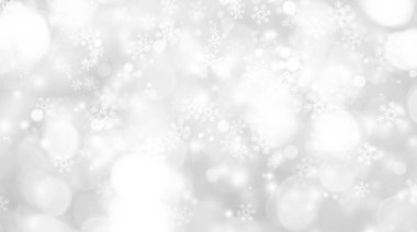 Kar taneleri ve karlı Noel arkaplanı