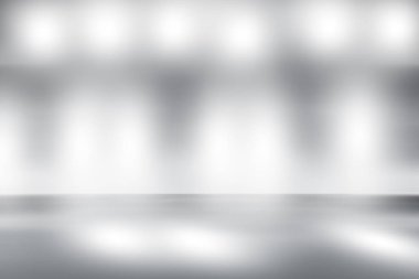 abstract black white background with empty room