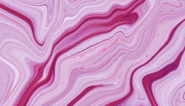 marble background. pink and white acrylic paint texture. fluid colors.