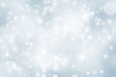 Kar taneleri ve karlı Noel arkaplanı