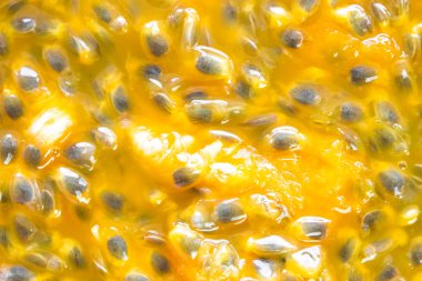 sarı tutku meyve doku arka plan.