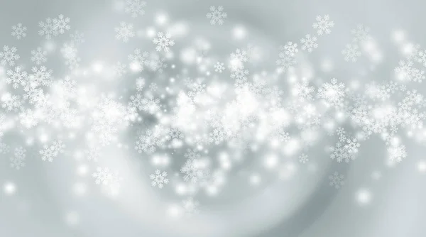 Christmas Background Snowflakes Vector Illustration — Stock Photo, Image