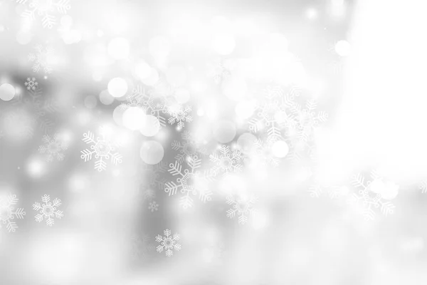 Christmas Background Snowflakes Snow — Stock Photo, Image