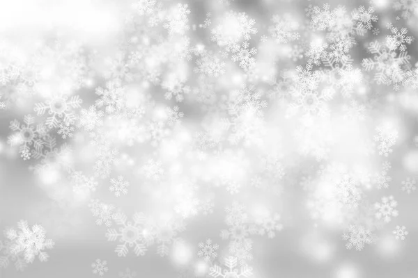 Fundo Abstrato Com Flocos Neve — Fotografia de Stock