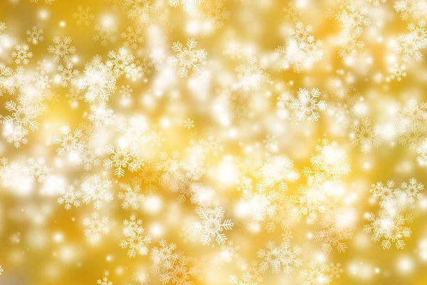 Fundo Natal Com Flocos Neve Estrelas — Fotografia de Stock