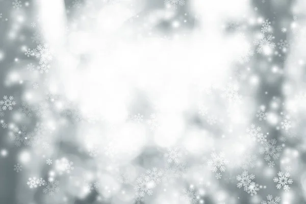 Winter Holiday Concept Snowflake Blue Background — Stockfoto