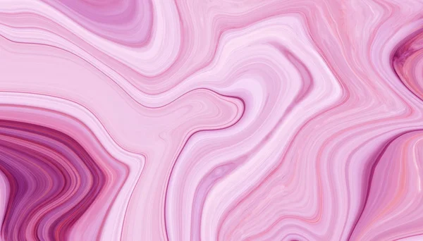 Marble Background Pink Purple Marbling Texture Acrylic Paint Abstract Pattern — Stock fotografie