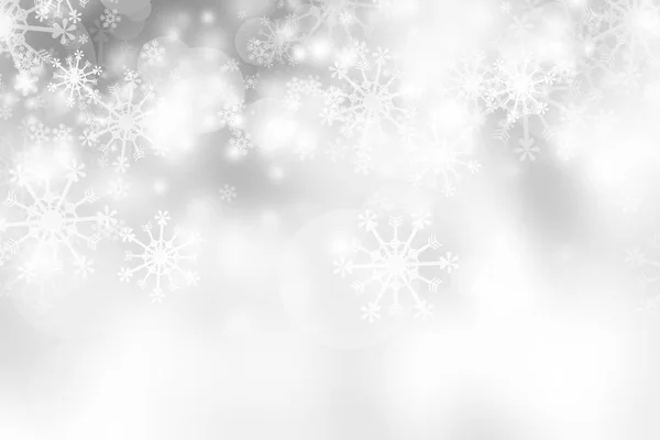 Vánoční Pozadí Sněhovými Vločkami Sněhem Vektorová Ilustrace — Stock fotografie