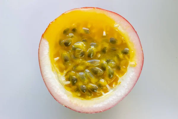 Fresh Ripe Juicy Melon White Background — Stok Foto
