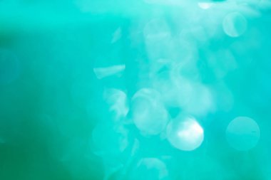 Soyut mavi arkaplan. Mavi arkaplanda ışıklar.