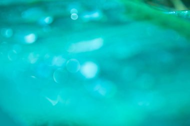 Soyut mavi arkaplan. Mavi arkaplanda ışıklar.