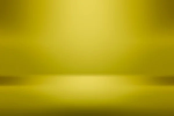 Abstract Luxury Yellow Gradient Studio Background Smooth Room Empty Space — Fotografia de Stock