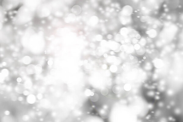 Абстрактные размытые боке рождественские огни