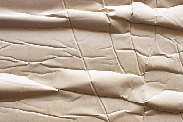 Vintage Old Crumpled Paper Texture Background Crush Paper Becomes Creased — Stock Photo, Image