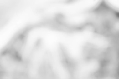 Beyaz bulanık arkaplan. Bokeh Noel 'i güzel, parlak Noel ışıklarını bulanıklaştırdı