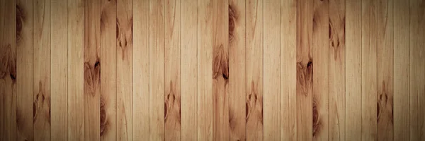 Brązowy Drewna Tło Tekstury Panorama Drewniana Powierzchnia Naturalnym Wzorem — Zdjęcie stockowe