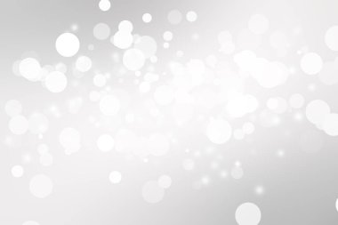 beyaz kar bulanıklığı soyut arka plan. Bokeh Noel bulanık güzel parlak Noel ışıkları