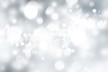 beyaz kar bulanıklığı soyut arka plan. Bokeh Noel bulanık güzel parlak Noel ışıkları