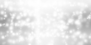 beyaz kar bulanıklığı soyut arka plan. Bokeh Noel bulanık güzel parlak Noel ışıkları