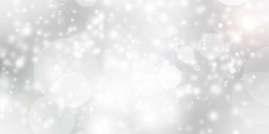 beyaz kar bulanıklığı soyut arka plan. Bokeh Noel bulanık güzel parlak Noel ışıkları