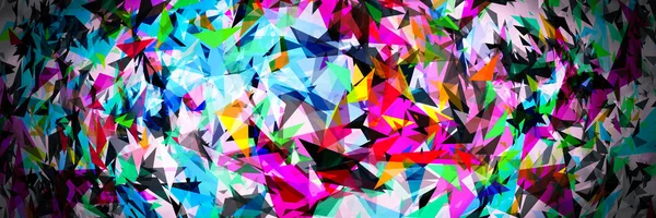 Colorful Geometric Backdrop Wallpaper Retro Pattern Background — 스톡 사진