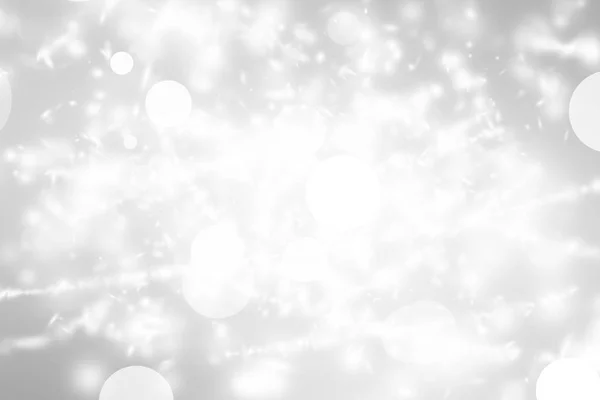 White Snow Blur Abstract Background Bokeh Christmas Blurred Beautiful Shiny — Stock Photo, Image