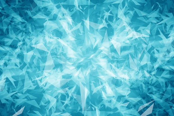 Light Blue Vector Pattern Triangles Shapes — Photo