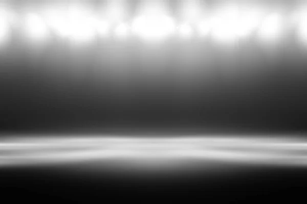 Темно Черная Комната Студии Подсветкой Обоев Пустые Перспективы Показа Монтаж — стоковое фото