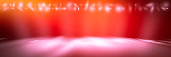Perspectief Vloer Achtergrond Roze Kamer Studio Met Licht Paars Verloop — Stockfoto