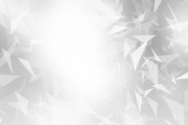 Abstract Background White Triangles Illustration — Stockfoto