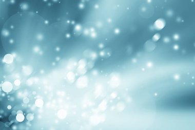 beyaz daire mavi arka plan bulanıklık. bokeh bulanık Noel güzel parlak Noel ışıkları