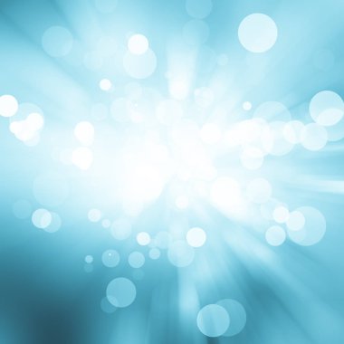 beyaz daire mavi arka plan bulanıklık. bokeh bulanık Noel güzel parlak Noel ışıkları