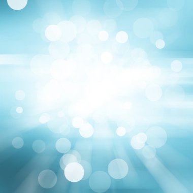 beyaz daire mavi arka plan bulanıklık. bokeh bulanık Noel güzel parlak Noel ışıkları