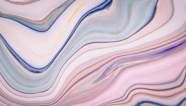 Colorful Marble Pattern Agate Texture Abstract Background — 图库照片