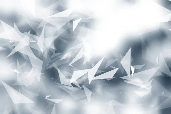 abstract background with white triangles. 3d illustration