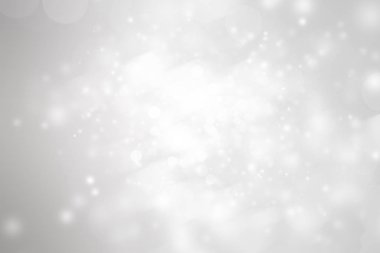 beyaz kar bulanıklığı soyut arka plan. Bokeh Noel bulanık güzel parlak Noel ışıkları