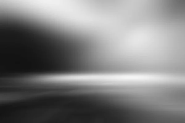 Abstract Black White Background Smooth Lines Blur — 图库照片