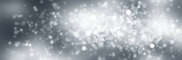 White Snow Blur Abstract Background Bokeh Christmas Blurred Beautiful Shiny — Stock Photo, Image