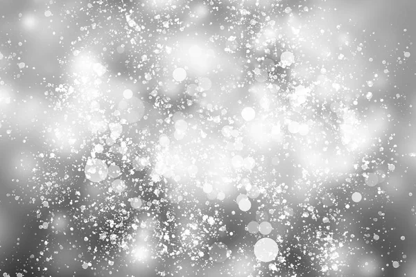 Белый Размытый Абстрактный Фон Боке Рождество Размыло Красивые Блестящие Рождественские — стоковое фото