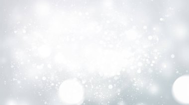 beyaz kar bulanıklığı soyut arka plan. Bokeh Noel bulanık güzel parlak Noel ışıkları