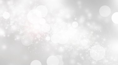 beyaz kar bulanıklığı soyut arka plan. Bokeh Noel bulanık güzel parlak Noel ışıkları