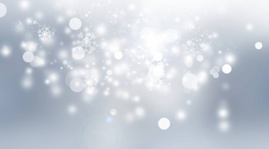 Kar taneleri ve karlı bir Noel arkaplanı. kış tatili konsepti.