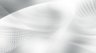 light wave lines abstract background, vector illustration