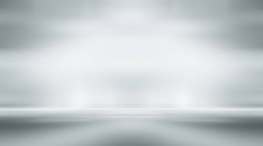 arka plan için kullanılan beyaz ve gri boş oda stüdyo gradyanı ve ürününüzü görüntülemek.