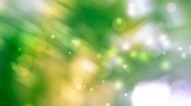 Yeşil bokeh bulanıklık arka plan / Yeşil arka plan üzerinde Daire ışık.